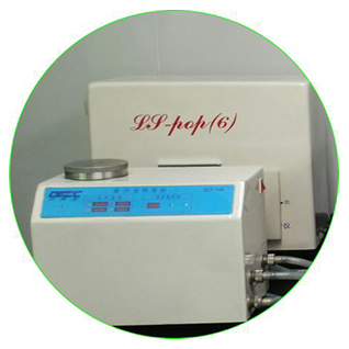 Particle size tester