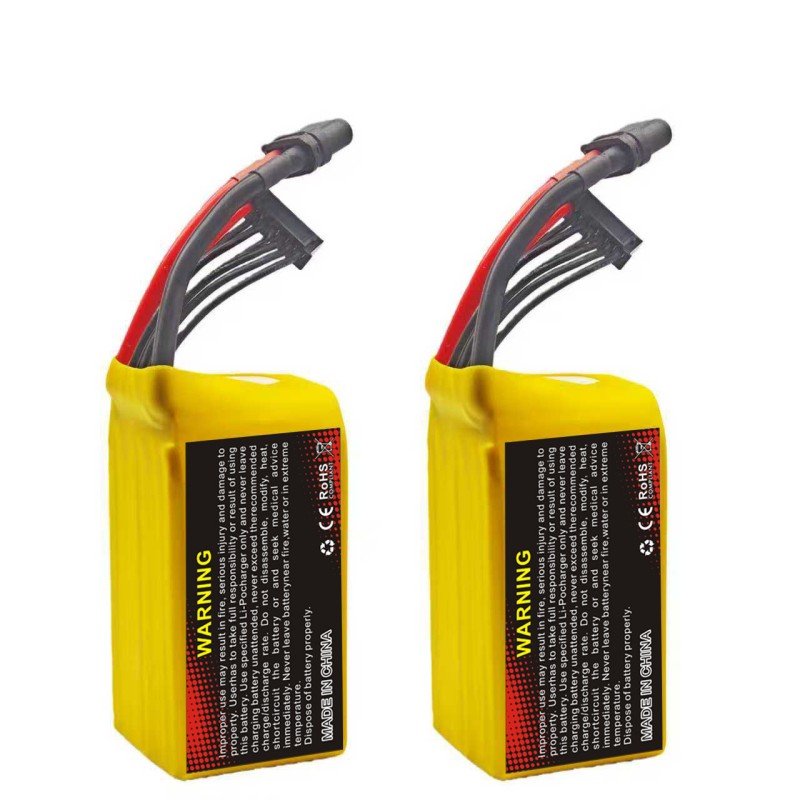 SUJOR 22.2V 6s1p 1680mAh 160C FPV Battery Pack