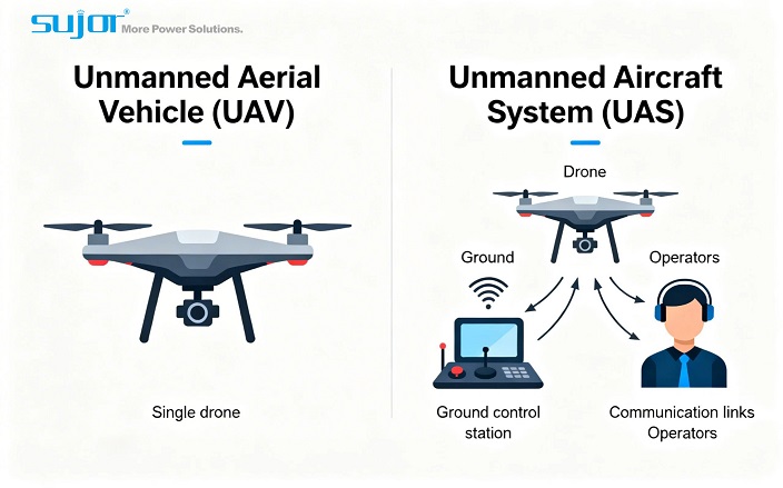 What&rsquo;s the Difference between UAV and UAS?